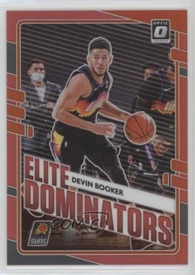 2020 Panini Donruss Optic Elite Dominators Red Prizm 74/99 Devin Booker #14 1s6