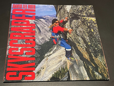 David Lee Roth - Skyscraper - Vinyl Record LP Album - 1988 Warner Bros. EX/EX