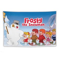 Large Frosty the Snowman Tapestry - Iconic TV Show Characters ( & Frosty) Vertic