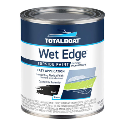 Totalboat Wet Edge Topside Marine Paint Premium Polyurethane Coating For Boats