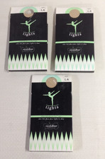 Lot/3 Revolution Dancewear 1048 Color-Flow Stirrup Dance Tights Size LA Natural