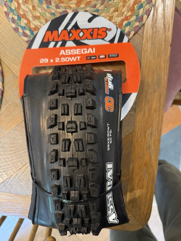 Maxxis Assegai 29x2.50 WT 3C Maxx Grip Exo+ TR Enduro Trail MTB Tire