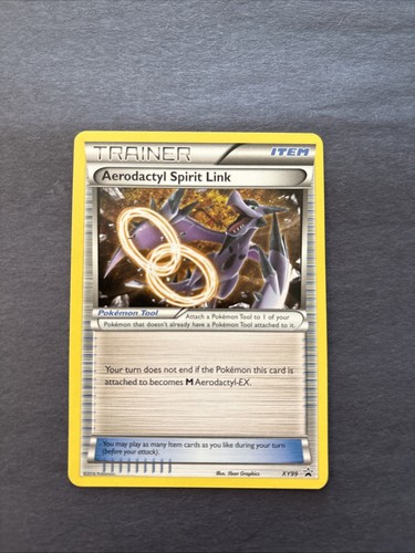Aerodactyl Spirit Link XY99 Pokemon Promo Black Star Regular Finish LP