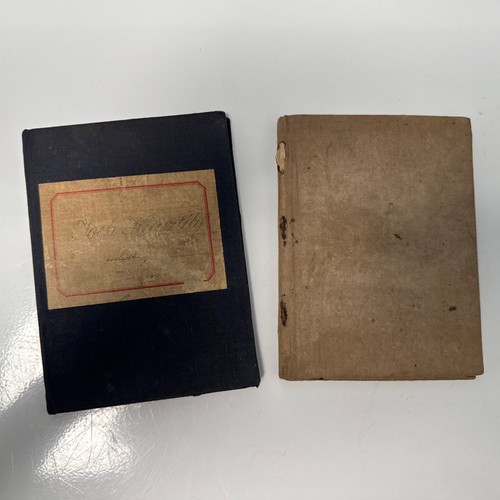 Antique 1907 & 1920 Hungarian Employment Documents-Original Worker Record Books