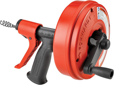 57043 POWER SPIN+ Drain Cleaner - Effortless Clog Removal Tool