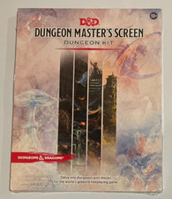 Dungeons  Dragons Dungeon Master's Screen Dungeon Kit NEW use with 5th edition