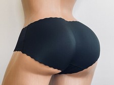 Womens FAKE ASS Seamless Butt Lifter Padded Panty Hip Enhancer Underwear Shaper