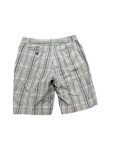 Liz Claiborne Women Multicolor Plaid Flat Front Casual Shorts 6 - Picture 2 of 7