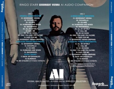 RINGO STARR / GOODNIGHT VIENNA : AI - AUDIO COMPANION : The Beatle