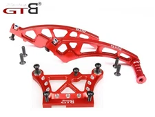 GTB RC LOSI DBXL-E V1.0 Front Top plate + Front Chassis Bracket + Rear Brace Set