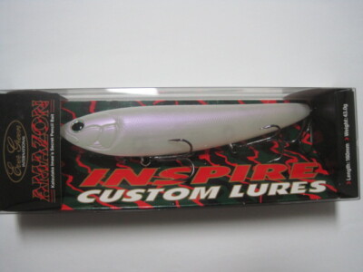 Leurre Pêche Topwater Evergreen Amazon Pencil #837 Hitman Blue Flash - 160mm, 43g - Neuf Pour Carnassiers