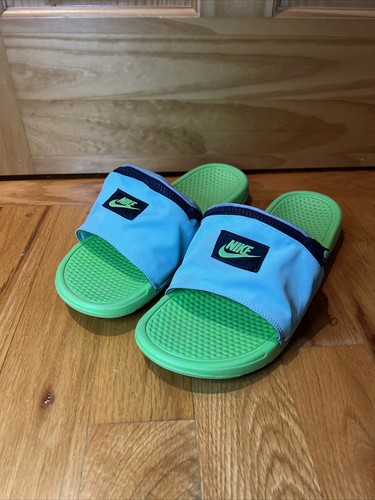 nike pocket flip flops Mens 15 Blue 