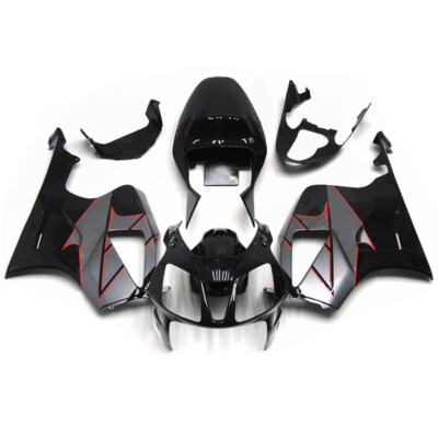 Grey Black Fairing Kit for Honda VTR1000 2000 - 2006 01 02 03 04 05 ABS Bodywork