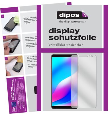 2x Schutzfolie für Blackview Max 1 klar Displayschutzfolie Folie Display Schutz