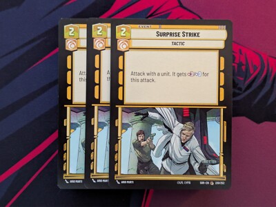 Star Wars Unlimited - 3x Surprise Strike - Playset