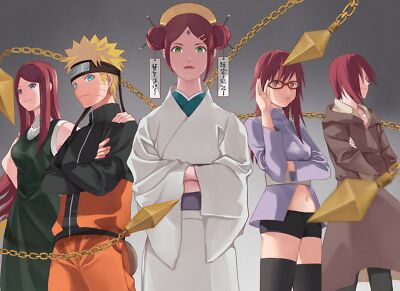 Anime naruto  karin mito uzumaki nagato Playmat Gaming Mat