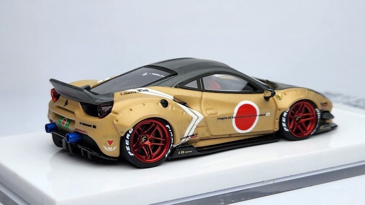 CMMODEL 1/64 LBWK Ferrari 488 フェラーリ 1/64 CM Model Ferrari 488 LBWK Liberty Walk Widebody (Magic
