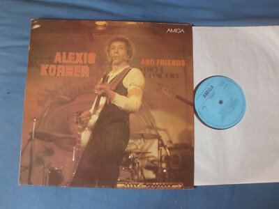 Alexis Korner and Friends Amiga DDR 1981 Chris Farlowe Zoot Money