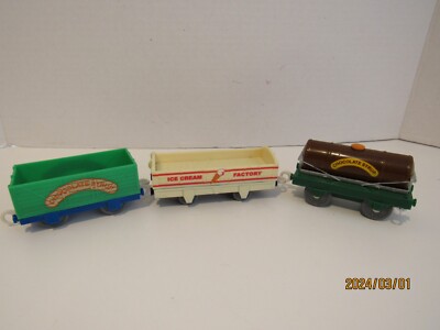 THOMAS & FRIENDS TRACK MASTER SODOR ICE CREAM CARS | eBay