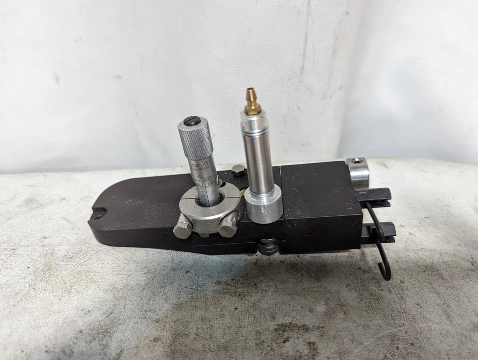 Starrett no. 463 micrómetros cabezal en aparato Foto 3 de 4