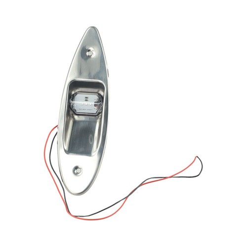 2x Red+Green Marine Boat Universal Navigation LED Side Light 12V Lamp Kit - Picture 7 of 24