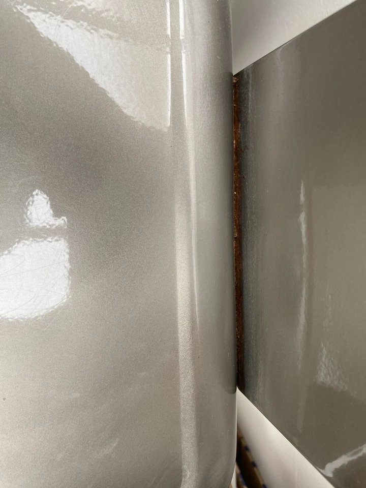 2 Chaises de bar Tolix bon état / Gris argenté - Photo 3/4