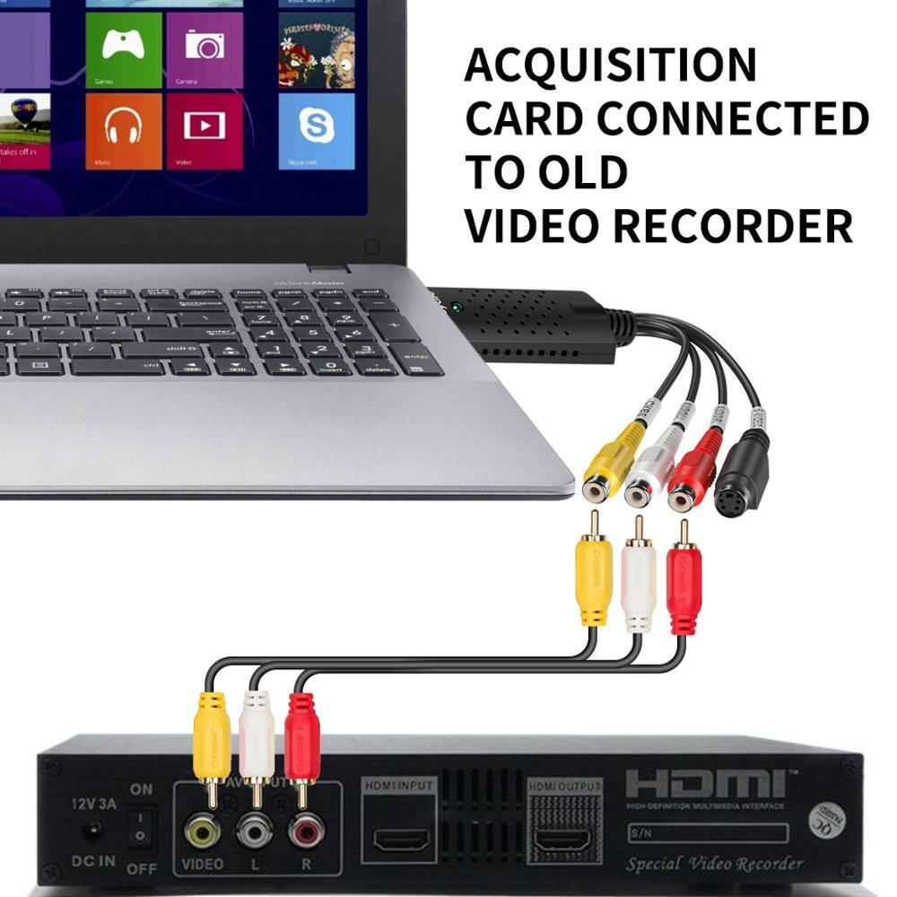 Easycap Video Capture Adapter Windows 10 USB Easycap Card Adapter