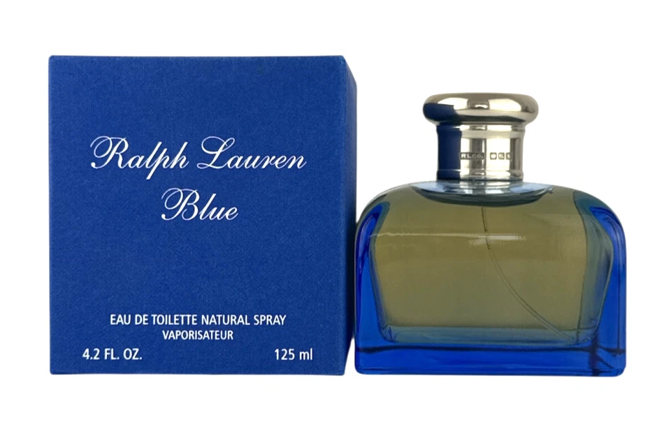 (159,99EUR/100ML) 125ML VINTAGE RALPH LAUREN BLUE EAU DE TOILETTE SPRAY NEU OVP - Bild 1 von 1
