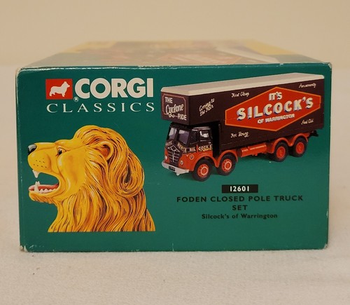 Corgi Classics #12601 Foden Closed Pole Truck #248/14,300 (read desc - mirror) - Picture 21 of 24