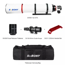 SVBONY SV550 122mm Telescope Set + SV106 Guide Camera for Deep Sky Photography
