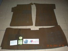 SERIE TAPPETI GOMMA (CAR MATS)  TALBO SIMCA 1301-1501-SPECIAL 74 MARRONE VELLUTO