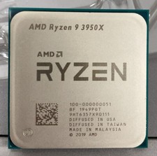 AMD Ryzen 9 3950X 16-core 32-thread 3.50-4.70GHz 105W AM4 CPU processor