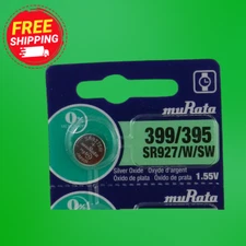 Murata 395 SR927SW Watch Battery (Exp 2030 )  1Pc