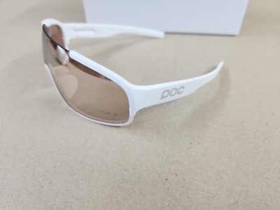 POC Crave ONA Sunglasses Hydrogen White/Brown Silver