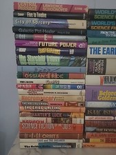 Listing image for Science Fiction Hardcover Lot Free Ship, BCE HC DJ Lot Of 3*** Requests Allowed