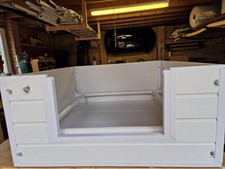 Whelping Box 90cm X 90cm X 40cm X Heavy Duty Double Thickness pvc.