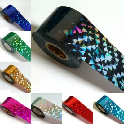 HOLO DIAMOND Nail Art Foil 💖 Holographic Transfer Sticker 💖 Manicure Foils