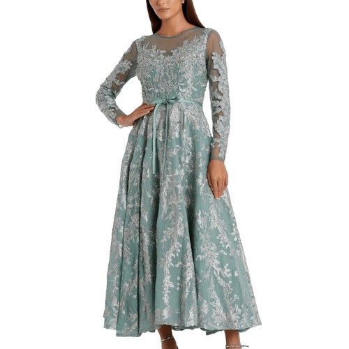 green backless satin dress Sage green satin backless long dress – Elegant slit dress