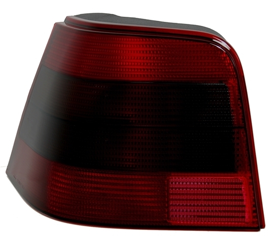 Feux arriere gauche rouge noir fume V1 pour VW Golf 4 berline 3 et 5 portes