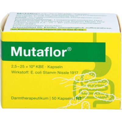 MUTAFLOR magensaftresistente Hartkapseln 50 St PZN03840841