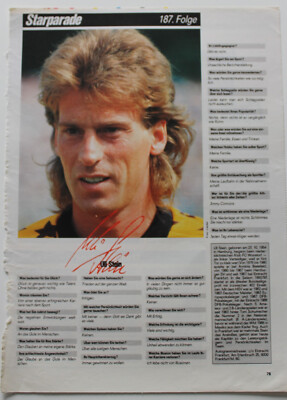 Football Star Parade Uli Stein (Eintracht Frankfurt) 1992