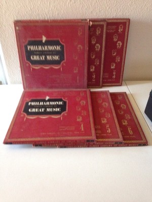 Philharmonic Family Library Of Great Music 5 Album Box Set