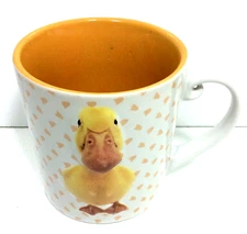 Hana Deka Club 3D Duck Coffee Cup 16 oz Ceramic Mug Duckling Yoneo Morita 2006 