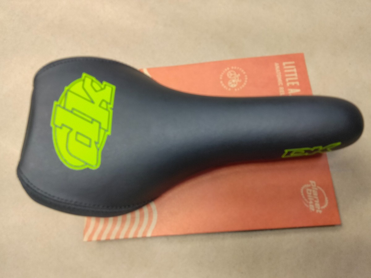 Old school style custom DK Bmx Seat Single Railed New Black Large