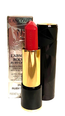 Lancome L' Absolu Rouge Lipstick  Ruby Cream  314 Ruby Star    NIB