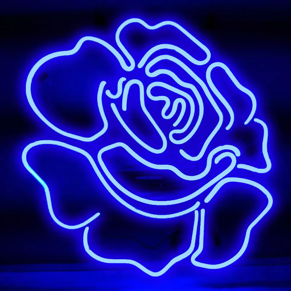 Rose Neon Sign,custom Flower Led Neon Light,neon Sign Bedroom,home Wall  Party Decor,valentine's Day Gift,flower Shop Signage,gifts for Her 