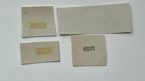 VIER Wrenn Castle Class Frontnummern - 4082, 5023, 7013 & 7029 BASILDON LAGER | Zustand: New