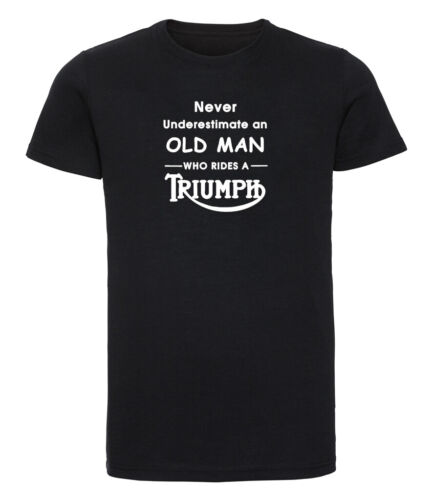 TRIUMPH T Shirt/Motorbike/Motorcycle/bikes/birthday/gift for him/dad/Christmas/ - Picture 2 of 5