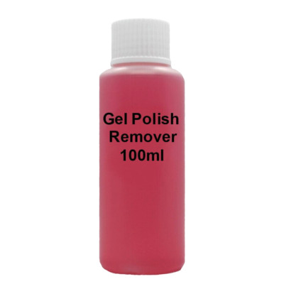 UV Gel Polish Remover 100ml Entferner Ablöser Gellack Soak Off Nails Shellac