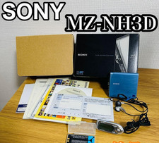Sony Net MD Walkman MZ-NH3D Player Hi-MD USB w/box Rare  AS-IS